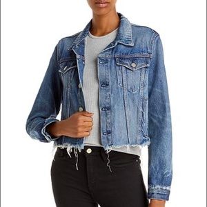 GRLFRND CARA Cropped Denim Jacket